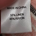 Drew  Anthropologie pastel rainbow button up tie front blouse size large bohemian Photo 7