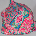 Coco Rave NWT 34B/C Amy halter push-up bikini top bright hot orange pink Photo 2