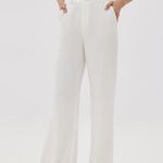 Love Bonito Pvara Regular Flare Pants (2022 Version) white Size S Photo 2