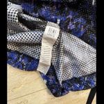 Fabletics  Size Large Demi Lovato Damara Vest Activewear Mock Neck Mesh Camo blue Photo 4