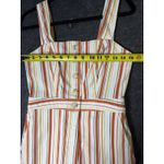 Maeve Anthropologie  Portside Colette Jumpsuit White Stripe 6P Petite Photo 2