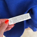 Endless Rose  Blue Crew Neck Sweater with Cut Out Sleeves Size Large Photo 8