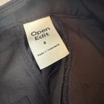 Open Edit Wide Leg Pleated Pants in Black Size 8 Photo 6