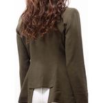 Smythe Classic Duchess Blazer Size 12 Wool Jacket Single Breasted Army Green Photo 1