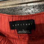 Anthropologie  Red Drawstring Pants Photo 1