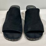 Maje ‎ Wave Suede Terracotta Block Heel Mules Womens 36 (US 6) Photo 1