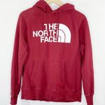 The North Face Burgundy Long Sleeve Pullover Drawcord Hoodie Sweatshirt Womens M Photo 6