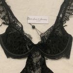 For Love & Lemons Delicate Lace Teddy Noir Photo 5