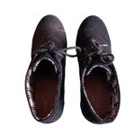 Toms Black Suede Desert Ankle Booties Womens Size 10 Photo 6