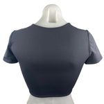 Aritzia  Babaton Gray Short Sleeve Crew Neck Sculpt T Shirt Tee Crop Top Size S Photo 1