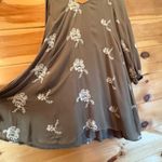 Altar'd State  Green Cream Bishop Sleeve Sundress Photo 5