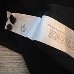 ZARA Black Shoulder Pad Satin Effect Long Sleeve Top Photo 7