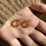 so cute!13mm C hoop/extra Thick Gold Layer Photo 4