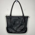 Lodis Siera black pebbled leather bag big size shoulder bag Photo 1