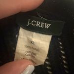 J.Crew XL Navy 100% Cotton Open Knit V-Neck Button Cardigan Sweater Photo 4