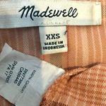 Madewell XXS Morningview tie sleeve button front v neck blouse top TB 2789 Photo 1