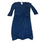 Anthropologie  Dress Dolan Sanibel Jersey Stretch Knit Side Knotted Mini … Photo 2