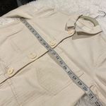 Madewell  Becker Oversized Chore Coat in Natural Seeded Herringbone White Medium Photo 3