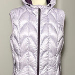 Outdoor Research Large Aria Light Purple Goose Down Puffer Vest Photo 0