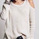 Ruby Moon Anthropology Cold Shoulder Sweater Photo 1