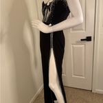 BANJUL  Beaded Elegant Black Evening Dress Size Small. Photo 7