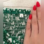 Women’s green floral Summer/spring dress size small with side zipper Photo 1