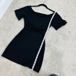NBD Revolve’s  Twisted Short Sleeve Mini Dress in Black Photo 8