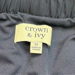 Crown & Ivy ‎ Crown Lounge Shorts Womens Size Medium Blue Pink Lined Athletic NEW Photo 1