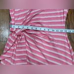 Talbots  Pink and White Striped Top Photo 7