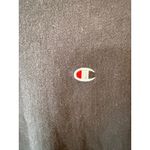 Champion Vintage Reverse Weave Sweatshirt Medium Black Logo Fleece Lined Classic Photo 8