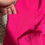 Beach Riot NWT  Ayla Leggings Pocket Hot Pink Ribbed High-Rise Yoga- Size XS Photo 4