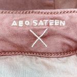 American Eagle Super Stretch Dusty Rose Pink Sateen Skinny Jegging 4 Regular Photo 11