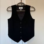 Babaton Aritzia Deniro Vest- size 4 black Photo 5