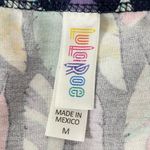 LuLaRoe Irma Feather Print Scoop Neck Hi-Lo Hem Short Sleeve T Shirt Size Medium Photo 4