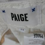 Paige  JIMMY JIMMY SKINNY White Distressed Jeans Photo 5