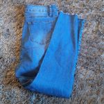Satin Doll Studded Raw Hem Skinny Jeans 10 Blue Photo 4
