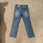 Buffalo David Bitton  ivy straight ankle frayed hem embroidered jeans Photo 2