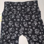 Snoopy in space workout tights size medium women's Black Photo 5
