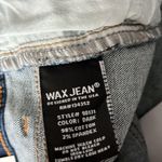 Rue 21 Women’s raw hem high rise blue denim skirt size Large Photo 10