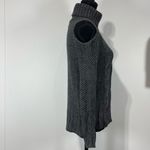 American Eagle Chunky Knit Cold Shoulder Sweater Size Small Grey Photo 3