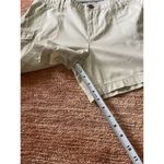 Natural Reflections Beige Cargo Shorts Womens Cotton Size 16 Photo 3