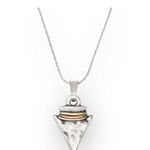 ALEX AND ANI new 𖤹 Arrowhead Pendant Necklace 𖤹 Rafaelian Silver + Gold Accent Photo 0