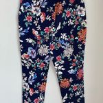 Laundry by Shelli Segal  Floral Print Crop Pants size 12 Photo 4