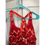Freedom Trail Women's L Red Chevron Sleeveless Racerback Dress Size L Photo 5