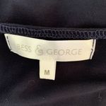 Bess And George Dress Medium Blue Long Sleeve Retro Elegant Workwear Photo 5