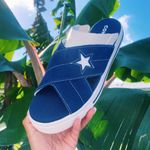 Converse One Star Slip On sandals blue Photo 2