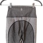 FREE PEOPLE MOVEMENT Patterned Knit Workout Leggings Sz‎ XS Gray Photo 1