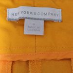 Pacific&Co NY& dazzling yellow high waist flat front shorts size 8 Photo 5