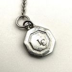 LC Lauren Conrad Lauren Conrad silver tone rhinestone pendant necklace Photo 7