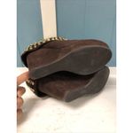 Matiko Brown Suede Studded Booties Anthropologie‎ SZ 7.5 Boots Funky Chocolate Photo 5